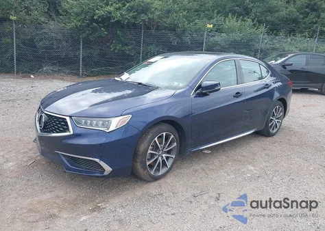 2018 Acura Tlx Tech Pkg из США, поврежденный, VIN 19UUB2F5XJA003575